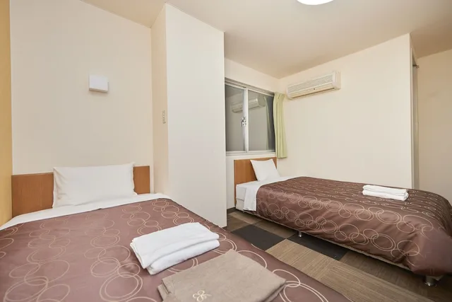 غرفة سوبيريور بسريرين منفصلين للمدخنين، Hotel Select Inn Shikoku Chuo 1/1