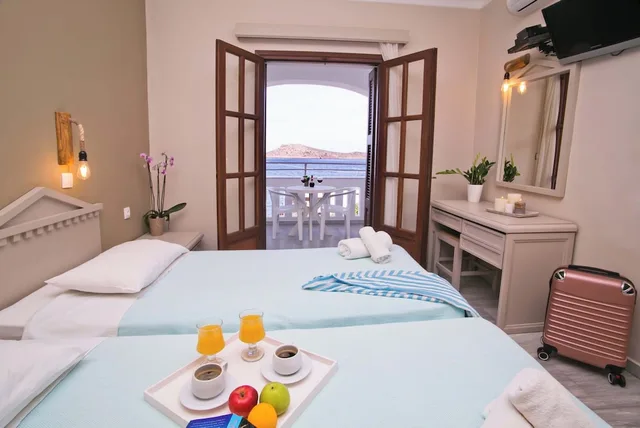 استوديو بسريرين منفصلين بإطلالة على البحر، H Hotel Kalypso 2/3