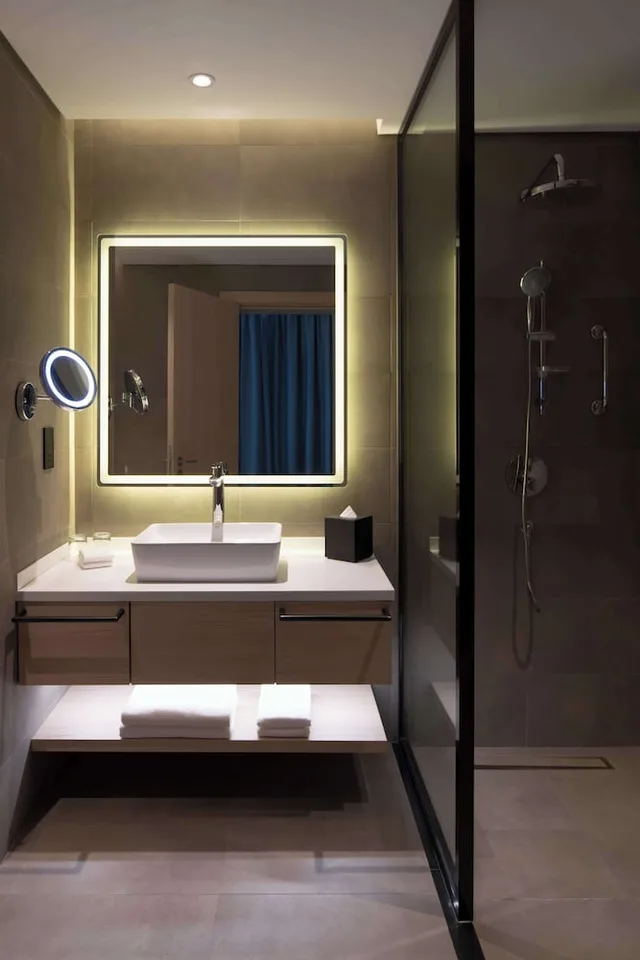 جناح بسرير كينج بإطلالة على البحر بغرفة نوم واحدة، Park Inn by Radisson Hotel & Apartments Kuwait 3/3