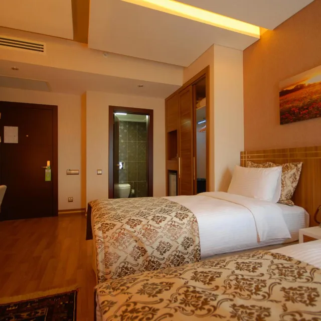 غرفة بسرير مزدوج أو سريرين منفصلين، Imamoglu Pasa Hotel 3/10