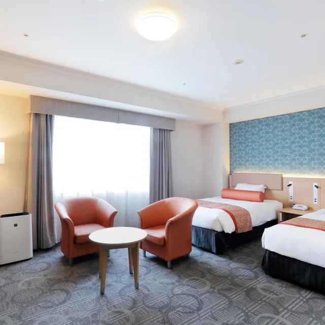 Room, Twin Beds, Excel View، Sapporo Excel Hotel Tokyu 6/8