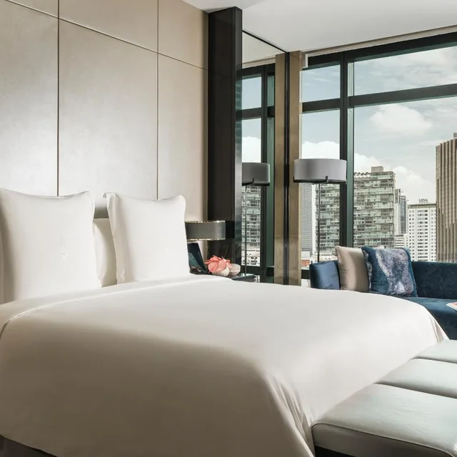 شقة بريميير تنفيذية بإطلالة على المتنزه بغرفتي نوم، Four Seasons Hotel Kuala Lumpur 1/2