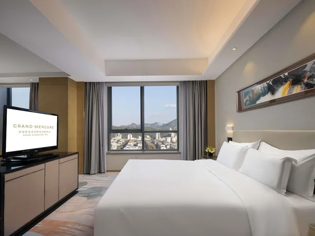 غرفة عائلية بسرير كينج، Grand Mercure Jinan Sunshine 1/8