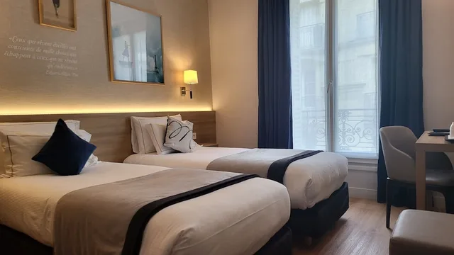 غرفة سوبيريور بسريرين منفصلين، Hotel Magda Champs Elysees 1/6