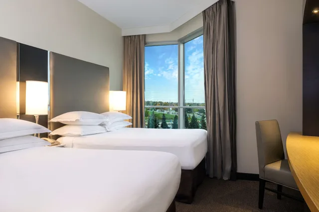 جناح بسريرين مزدوجين، Hilton Toronto Markham Suites Conference Centre Spa 1/3