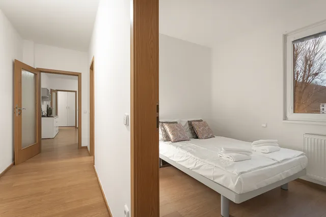 Two bedroom apartment for 6 persons with balcony، Prague City Residence 6/8