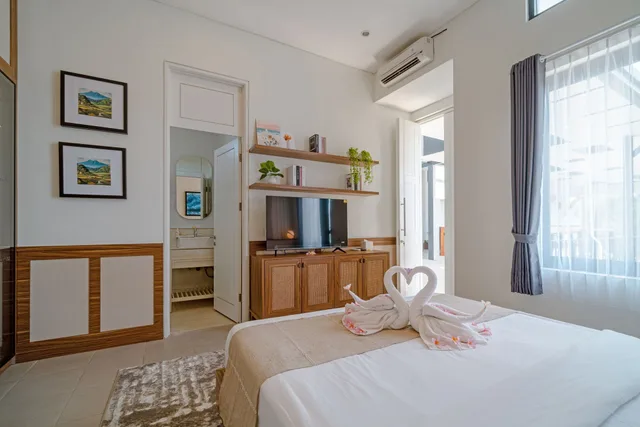 فيلا بسرير كينج وسرير كوين بغرفتي نوم بمسبح خاص، Nusa Dua Bay View Villas 7/10