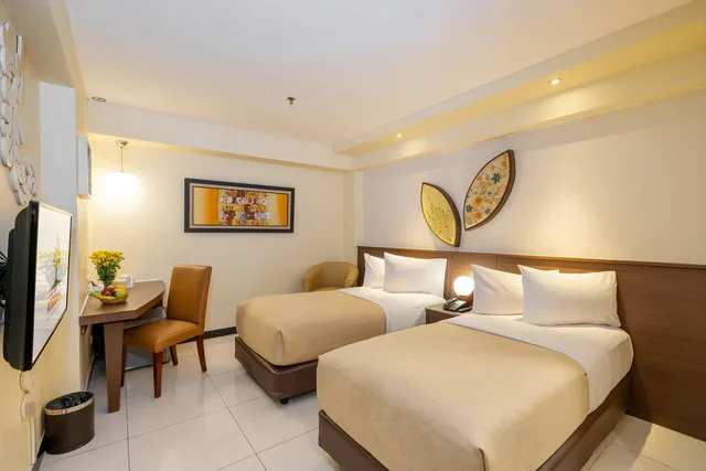 غرفة اقتصادية بسرير مزدوج أو سريرين منفصلين، The Atanaya Hotel Bali 1/3