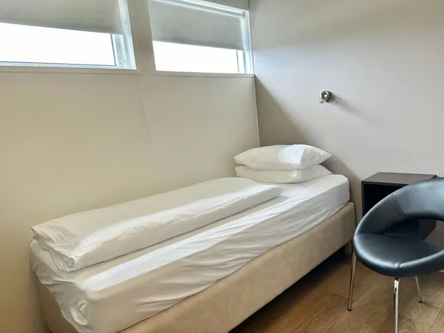 غرفة مفردة بحمام خاص، Hotel Hvammstangi 1/9