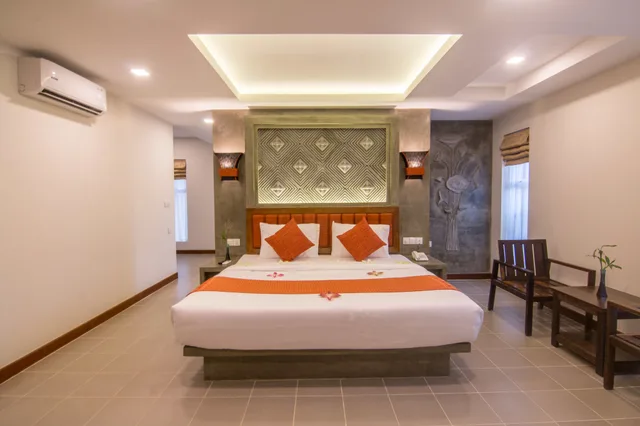 Connecting, Family Suite, 2 King Beds, Single Bed, Chhaylong Angkor Boutique Hotel 1/6