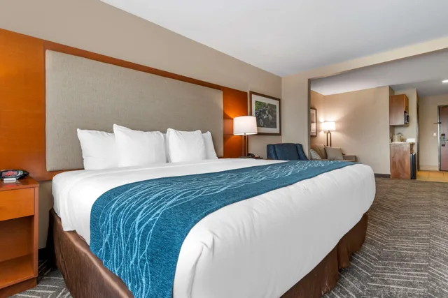 جناح بسرير كينج مع أريكة، Comfort Inn and Suites Mountain Iron And Virginia 1/7