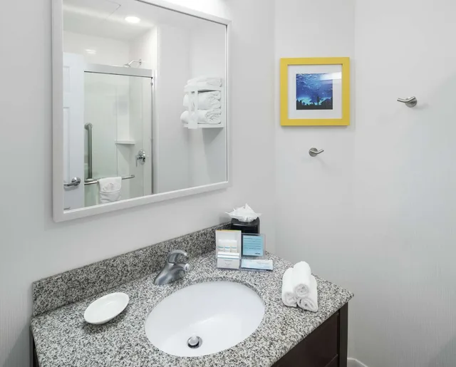 غرفة ديلوكس بسرير كوين مع أريكة، Hampton Inn and Suites Atlanta Downtown 2/2