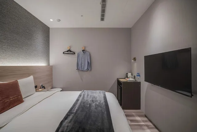 غرفة اقتصادية بسرير مزدوج، Fun Stay Inn Ximen 2/4