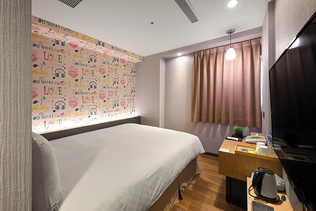 غرفة سوبيريور بسرير مزدوج، Le room Hotel Kaifeng Taipei 5/10