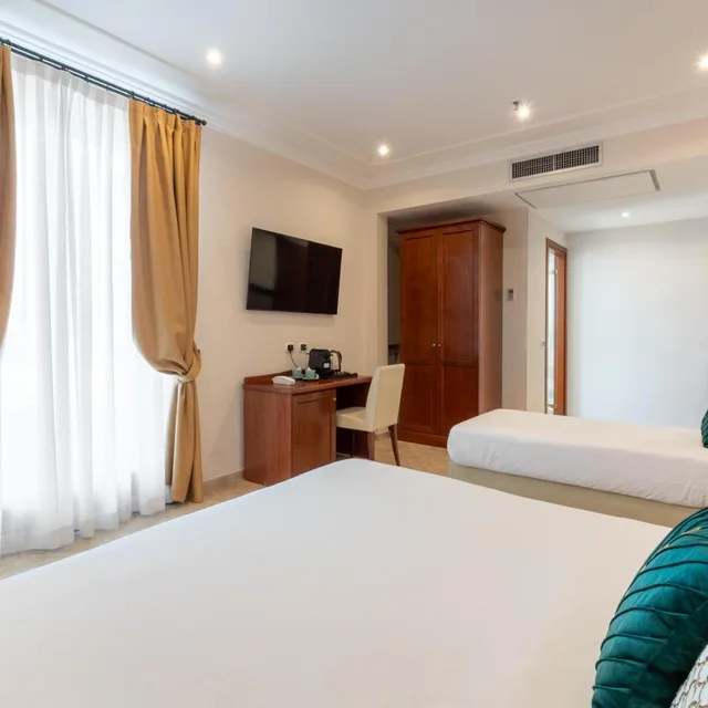 جناح بإطلالة على المدينة، Esposizione Luxury Rome 6/10