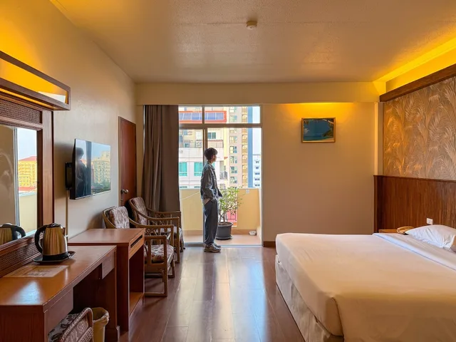 غرفة سوبيريور بسريرين منفصلين، Golden Beach Hotel Pattaya 10/10