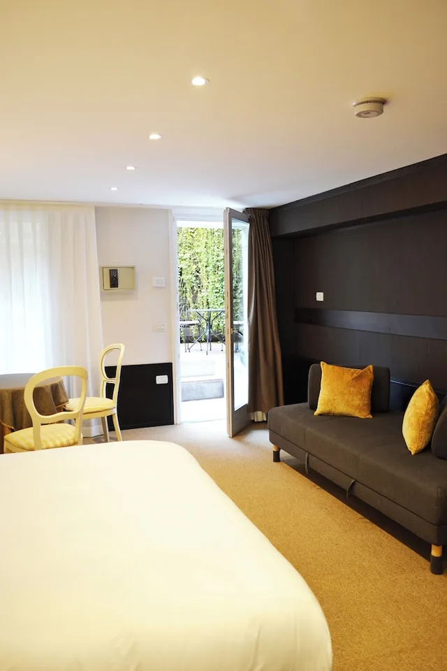 Junior Suite, Deluxe, Queen Bed, Sofa, Private Garden, Garden Area، Avogaria Locanda Restaurant 13/19