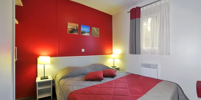 2 Bedrooms, Chalet, 1 Queen and 1 Single Bed, Bunk Bed, Vvf Villages Moliets 1/2