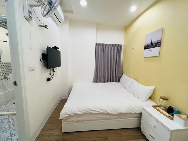 غرفة قياسية بسرير مزدوج، Taipei Yes Hostel 7/10