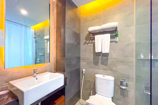 غرفة سوبيريور بسريرين منفصلين للمدخنين، Asialink Hotel By Prasanthi 2/4