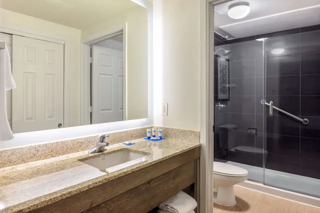 جناح استوديو بسرير كينج مع أريكة، Hyatt House Houston Galleria 4/6
