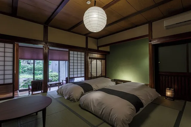 جناح كلاسيكي بسريرين منفصلين، Onsen Oyado Ryugon 6/6
