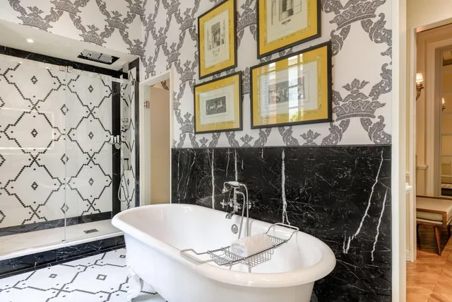 جناح رئاسي بسرير كينج بإطلالة على الحديقة بشرفة، Santo Mauro, a Luxury Collection Hotel, Madrid 3/5