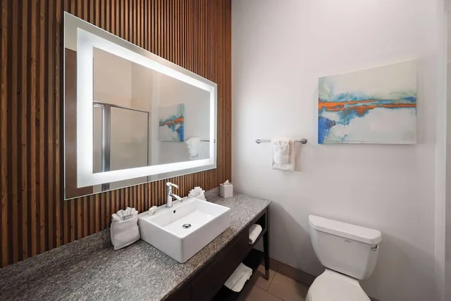 غرفة ديلوكس تنفيذية بسرير كينج، La Quinta Inn & Suites by Wyndham Austin NW/Lakeline Mall 3/3