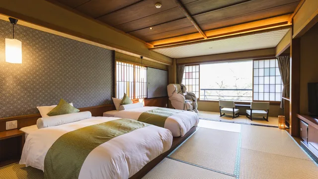 Renovated, Japanese Western, Deluxe, Mountain View, River View، Onogawa Onsen Kajikaso 1/1