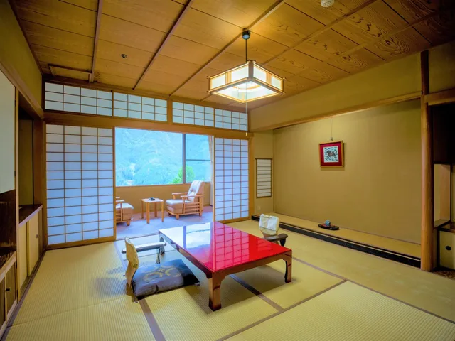 Interior, Japanese, Indoor Spring Bath، Yunoshimakan 1/3
