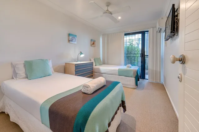 شقة بريميوم بسريرين كوين بإطلالة على البحر بغرفتي نوم، The Point Coolum Beach 4/8