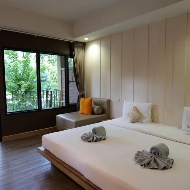 غرفة ديلوكس بسرير مزدوج أو سريرين منفصلين، Samed Hideaway Resort 1/10