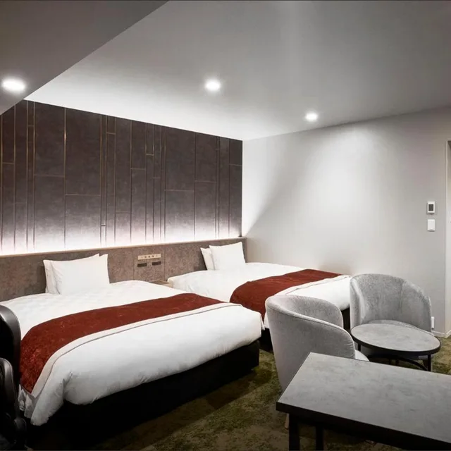 غرفة تنفيذية بسريرين منفصلين، Daiwa Roynet Hotel Kagoshima Tenmonkan PREMIER - former Daiwa Roynet Hotel Kagoshima Tenmonkan 5/10