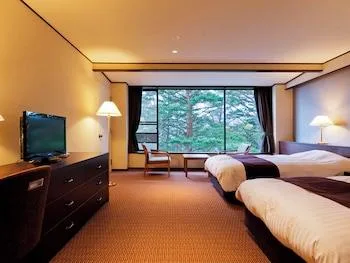 2 Bedrooms, Basic, Twin Beds, Garden View, Jodogahama Park Hotel 2/2