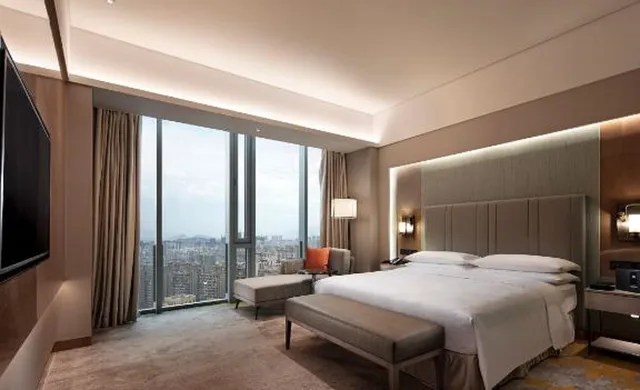 جناح تنفيذي بسرير كينج بغرفة نوم واحدة، Hilton Taizhou 1/1