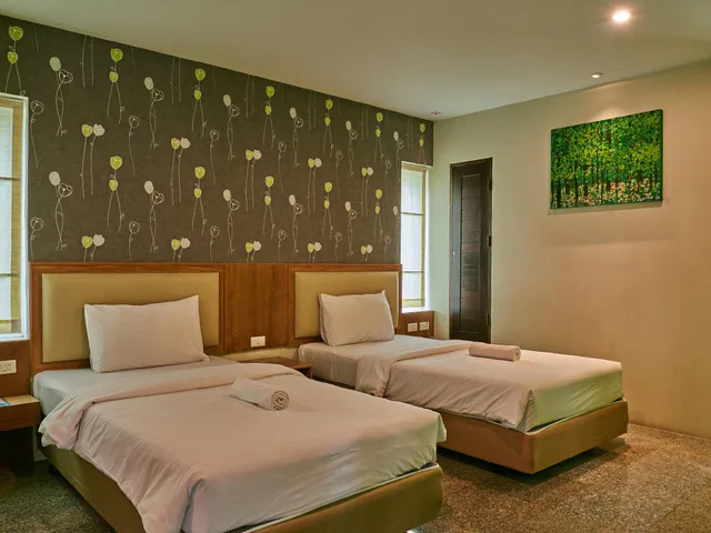 غرفة ديلوكس بسريرين منفصلين، PHUKET ECOZY HOTEL 1/2
