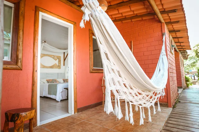 غرفة قياسية بسرير مزدوج، Ecocharme Pousada Pedra Do Mar 7/9