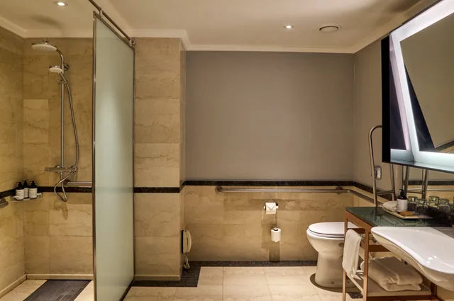 غرفة ديلوكس بسرير مزدوج لذوي الإعاقة، Hilton Buenos Aires 4/4