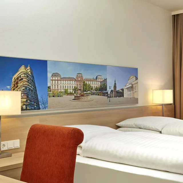 غرفة سوبيريور بسرير مزدوج، Heiner Hotel Darmstadt 3/7