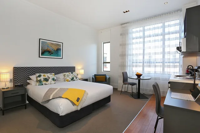 استوديو بسريرين منفصلين، Quest Invercargill Serviced Apartments 3/6