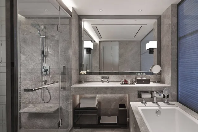 جناح كلوب بسرير كينج بإطلالة على المتنزه، Shanghai Marriott Hotel Parkview 5/7