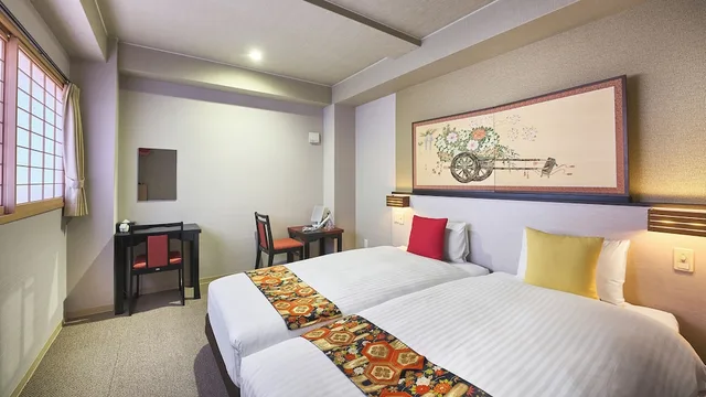 غرفة سوبيريور بسريرين منفصلين، Kyoto Inn Gion The Second 10/10