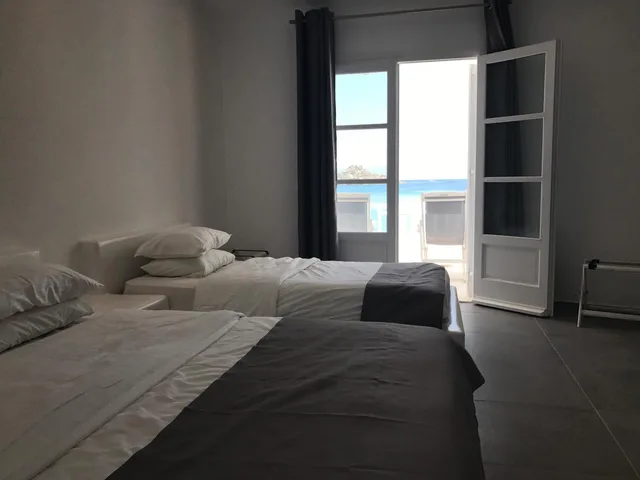 غرفة ديلوكس ثلاثية بإطلالة على البحر، Acrogiali Beach Hotel 7/10