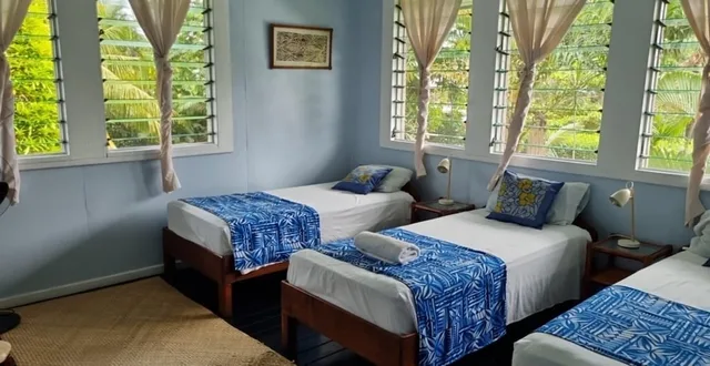 غرفة قياسية بسرير فردي بحمام مشترك، The Samoan Outrigger Hotel 3/10