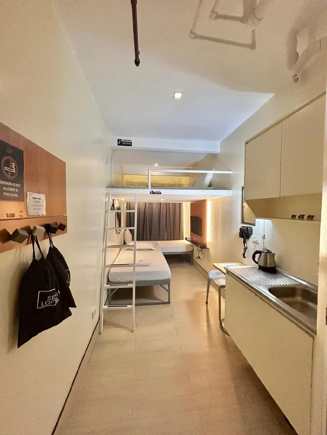 غرفة ديلوكس بسرير مزدوج، Selah Lofts Pasay Hotel 1/1