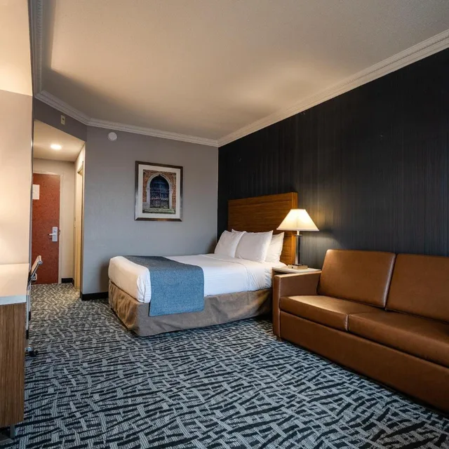 جناح ديلوكس بسرير كوين مع أريكة، Monte Carlo Inn Toronto West Suites 6/10