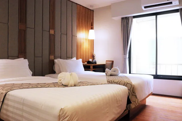 غرفة سوبيريور بسريرين منفصلين، Lanna Thaphae Hotel 1/5