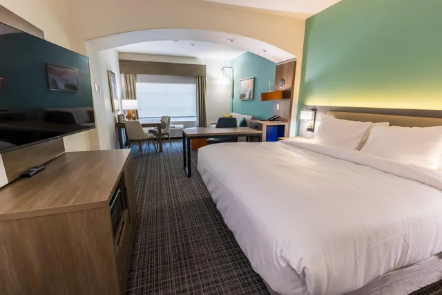 جناح بسرير كينج مع أريكة بمنطقة جلوس لذوي الإعاقة، Comfort Inn & Suites New Iberia - Avery Island 1/3