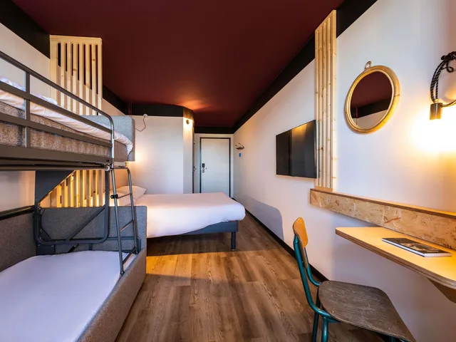 غرفة عائلية، Greet hotel Montagnat Bourg en Bresse Sud 8/9