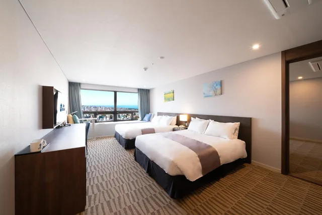 غرفة متصلة بسريرين مزدوجين، Best Western Jeju Hotel 2/2